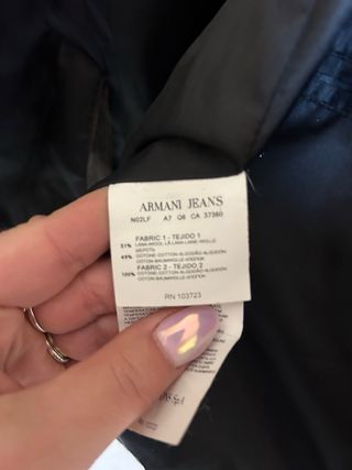 Giacca Armani Jeans Uomo Fantasia