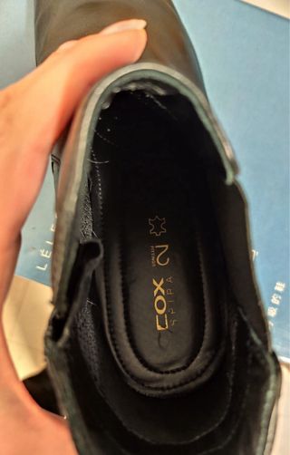 Geox Scarponcino Uomo Tg 46 Nero