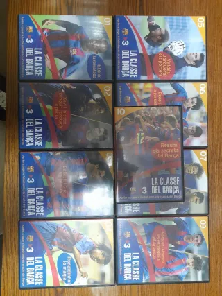 Colección DVD Barça - La Classe del Barça de segunda mano por 7,99