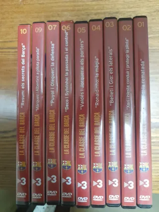 Colección DVD Barça - La Classe del Barça de segunda mano por 7,99