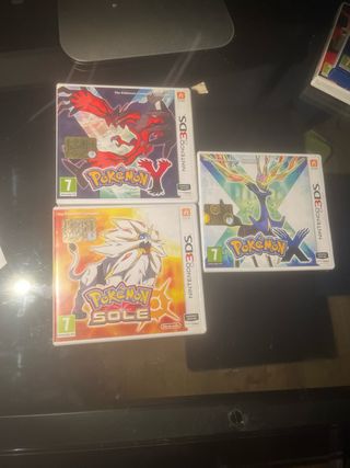 Pokemon X, Y, Sole 3DS