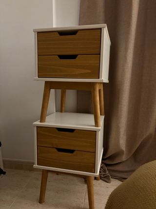 Mesas de noche de madera