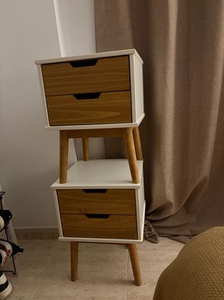 Mesas de noche de madera