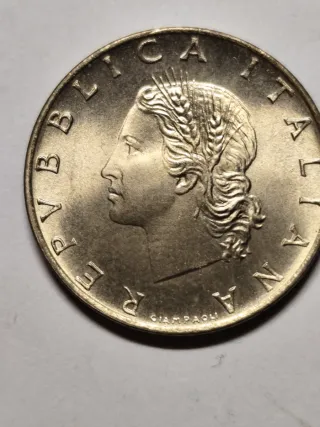 Moneta Italia repubblica 20 lire 1983 fdc