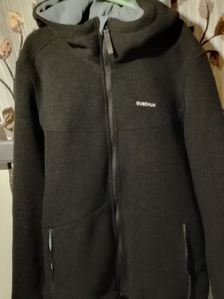 Chaqueta polar Quechua negra