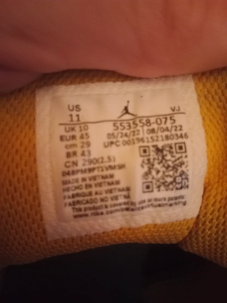 Nike Air Jordan 1 Low Talla 45