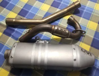 Escape LM titanio pitbike