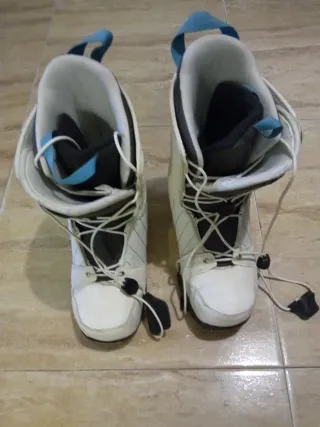 Botas de Snowboard Blancas