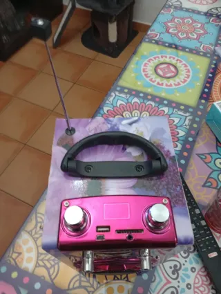 Altavoz Bluetooth SAMPHONE con conector para 2 Mic