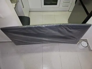 Cabecero Cama Gris 1 metro 60 cm