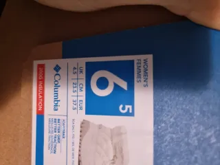 Zapatillas de nieve Columbia talla 37,5