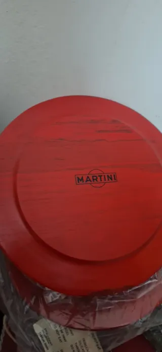 Sottopiatti in legno rosso