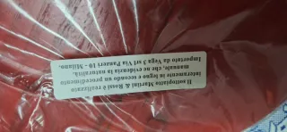 Sottopiatti in legno rosso