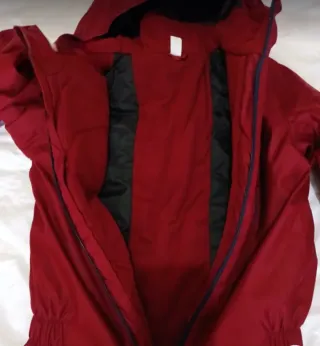 Mono de esquí rojo y azul marino decatlhon de 10 a