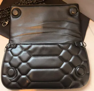Bolso Zadig & Voltaire, de cuero negro acolchado.