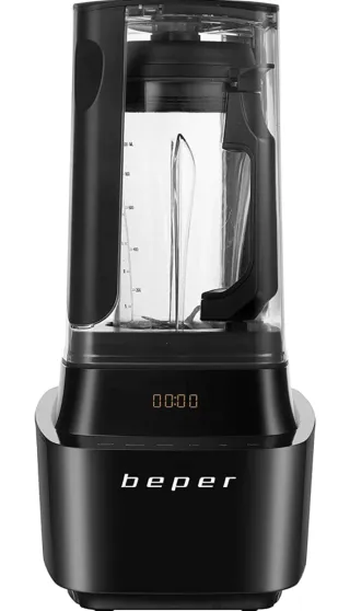 Batidora Beper BP.620 Vacío Acero Inox
