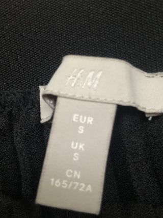 Falda tableada H&M Talla S