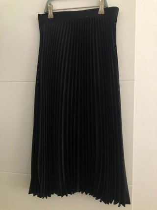 Falda tableada H&M Talla S