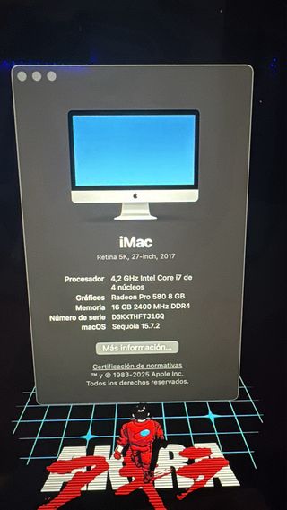 iMac 2017 Plata