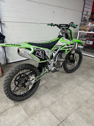 Moto Kawasaki Cross  en Perfecto estado no hay