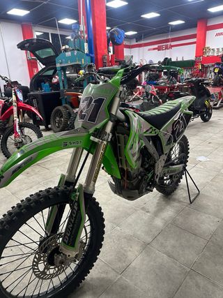 Moto Kawasaki Cross  en Perfecto estado no hay