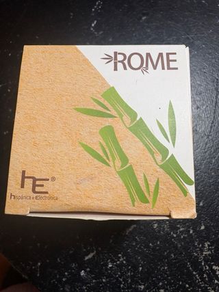 Altavoz Bluetooth HE Rome Bamboo