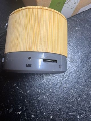 Altavoz Bluetooth HE Rome Bamboo