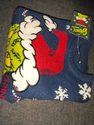 Jersey Grinch Primark Niño 9/10 Años