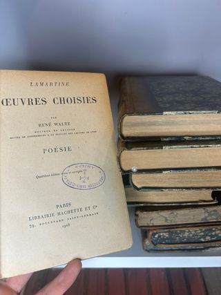 Lotto 8 libri antichi