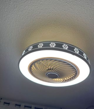Ventilador de techo con luz LED