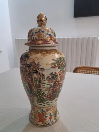 Vaso Cinese Royal Satsuma Decorato
