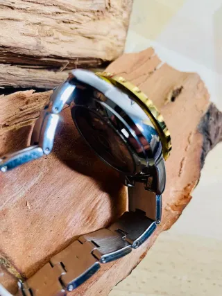 Reloj Seiko 5 Sports Automático Negro/Dorado