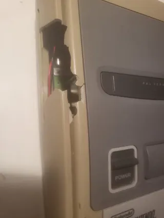 Super Nintendo para arreglar o piezas