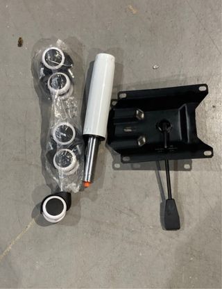 Silla de oficina ergonómica rosa