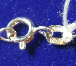 Cadena de Plata de Ley de 45cm