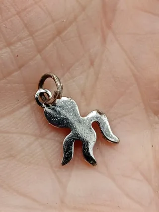 Ciondolo polipo in argento 925