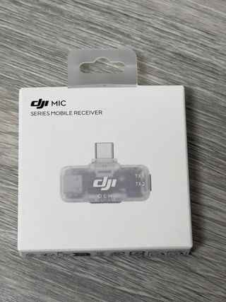 Receptor móvil para micrófono de la serie DJI Mic