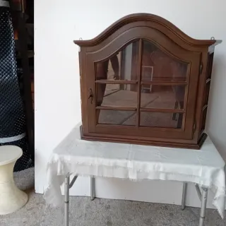 Vitrina Vintage Madera Colgante