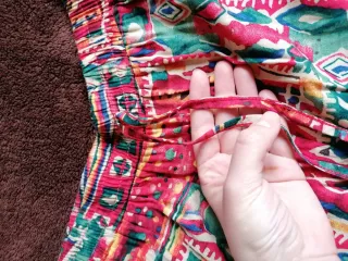 Pantalón estampado étnico