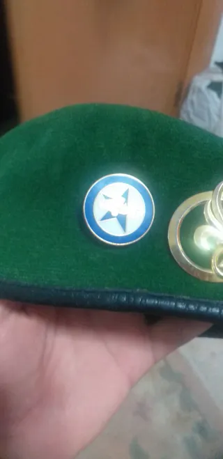 Boina verde militar Francia