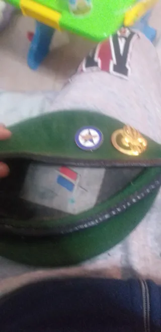 Boina verde militar Francia