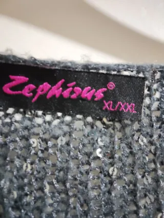 Abrigo Zepf plateado talla XXL