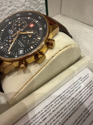 Reloj Swiss Military Chronograph Hombre