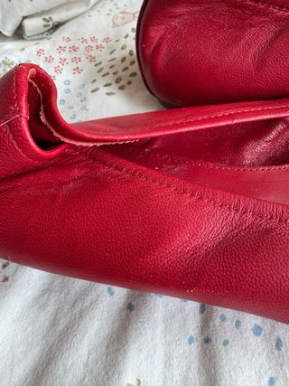 Bailarinas Uterque Piel Rojas