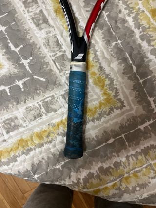 Raqueta Tenis Babolat Roja y Negra