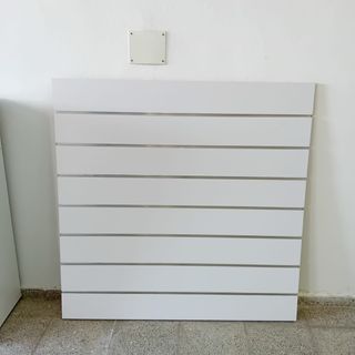 Lamas blancas para pared