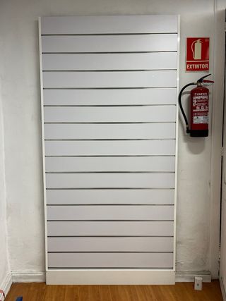 Lamas blancas para pared