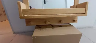 Espejo madera maciza LUFE