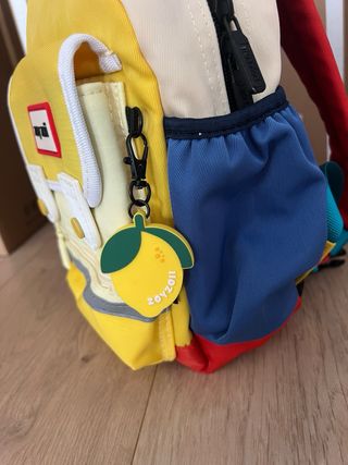 Mochila infantil Zoy Zoii multicolor talla S y M