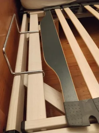 2 Camas articuladas 0,80 con colchón